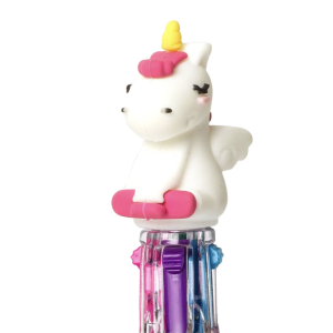 Stylo 4 couleurs Mini Rainbow - Licorne - Legami