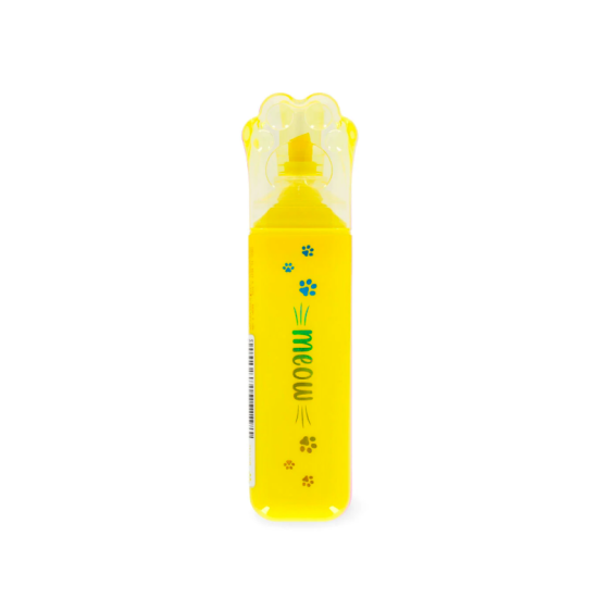 Surligneur Meow - Jaune - Legami