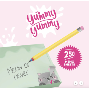 Bloc mémo Yummy - Legami