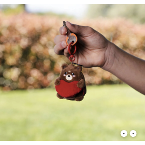 Porte-clés en peluche - Tiny Super Soft - Teddy - Legami