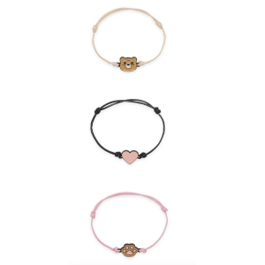Lot de 3 bracelets "Better together" - Teddy Bear - Legami
