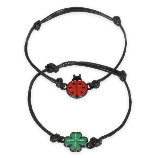Lot de 2 bracelets "Better together" - Coccinelle - Legami