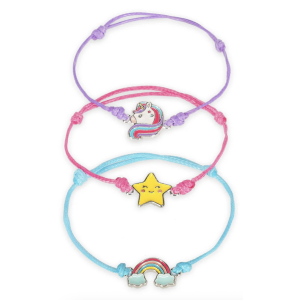 Lot de 3 bracelets "Better together" - Licorne - Legami