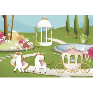 Magnetic box set and book - Les princesses - Sassi