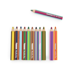 Les crayons bicolores - Moulin Roty