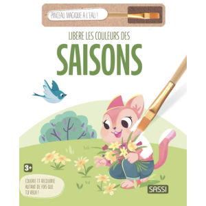 Coloriage magique - Libère les couleurs des saisons - Sassi