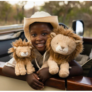 Peluche Lion - 25 cm - Safari friends - Little Dutch