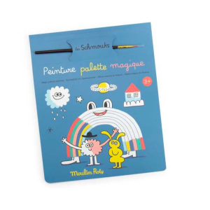 Peinture palette magique - Les Schmouks - Moulin Roty