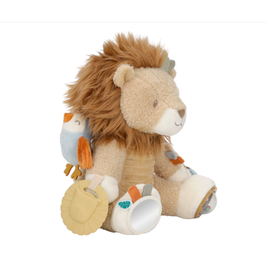Peluche d'activités Lion - Safari friends - Little Dutch