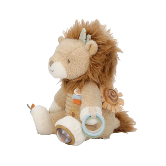 Peluche d'activités Lion - Safari friends - Little Dutch