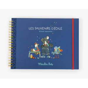 Album souvenirs d'école - Puce et Pilou - Moulin Roty