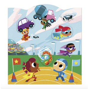 Cahier de stickers - Aventuriers - Janod