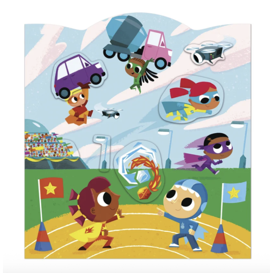Cahier de stickers - Aventuriers - Janod