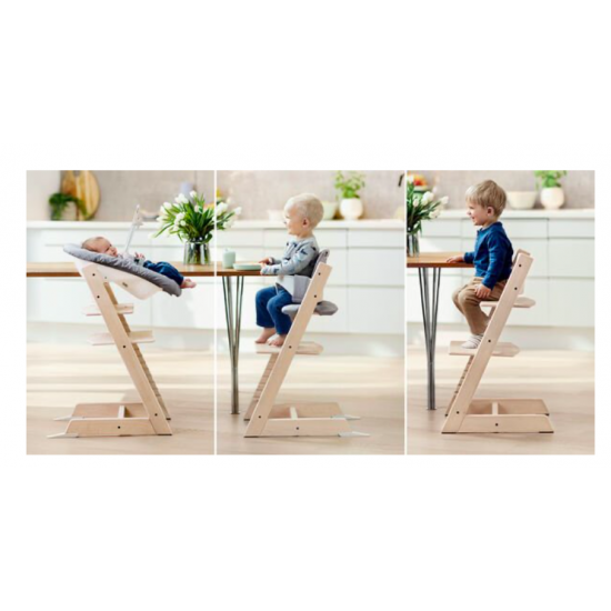 Tripp Trapp Une chaise pour tout la vie - Storm Grey - Stokke