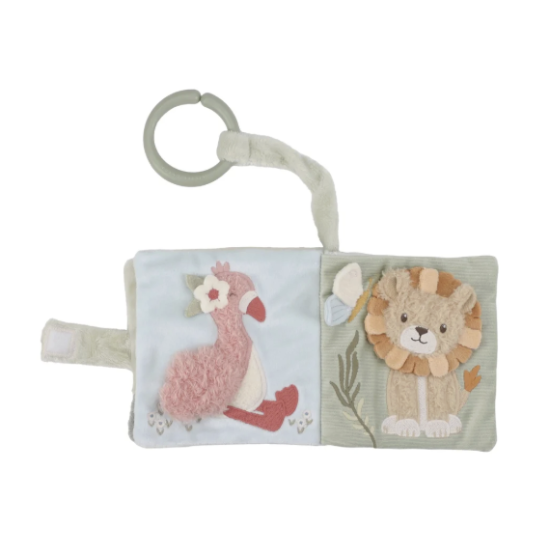 Livre souple d'activités Safari friends - Little Dutch