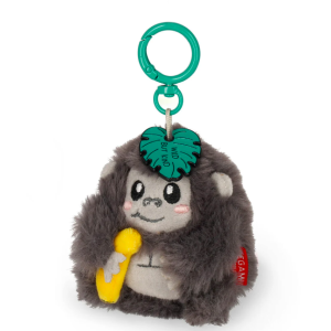 Porte-clés en peluche - Tiny Super Soft - Gorille - Legami