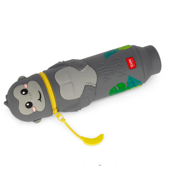 Trousse en silicone Kawaii - Gorille - Legami