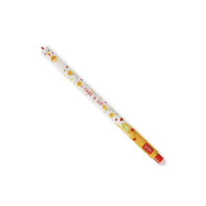 Stylo à encre gel effaçable - Poule Hen "I care a lot" - Legami T