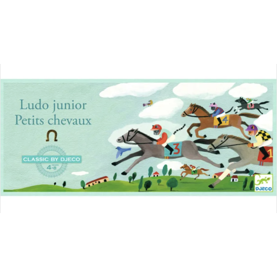Jeu des petits chevaux - Ludo Junior - Djeco