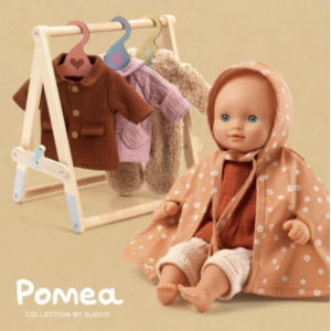 Cape de pluie printemps pour poupées - Pomea - Djeco
