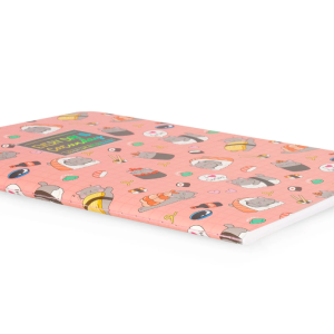 Cahier ligné A5 80 pages - Sushi Cat - Legami