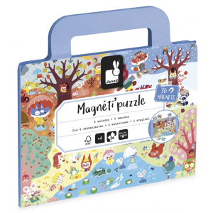 Magnéti'puzzle - 4 Saisons 36 pièces - Janod