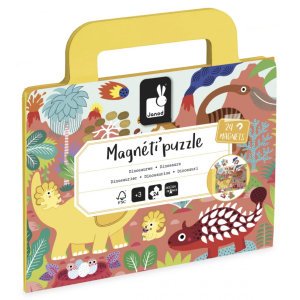 Magnéti'puzzle - Dinosaures 24 pièces - Janod