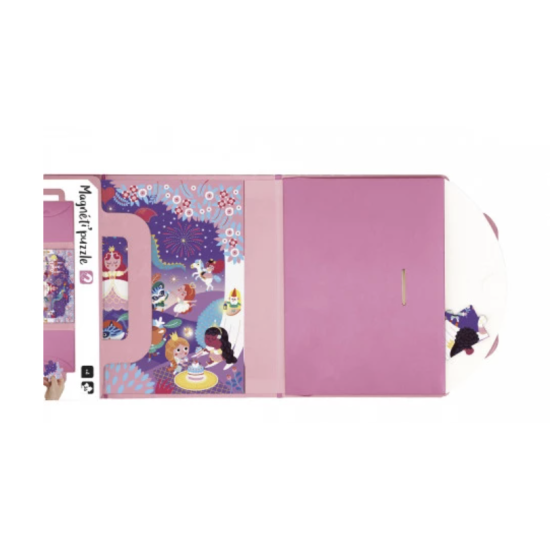 Magnéti'puzzle - Princesses 36 pièces - Janod