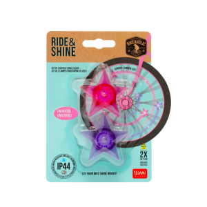Set de 2 lumières LED pour rayons de vélo - Licorne - Legami