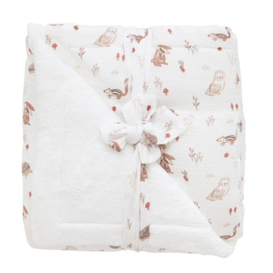 Couverture luxe 70 x 100 cm - Cosy Forest - BB and CO