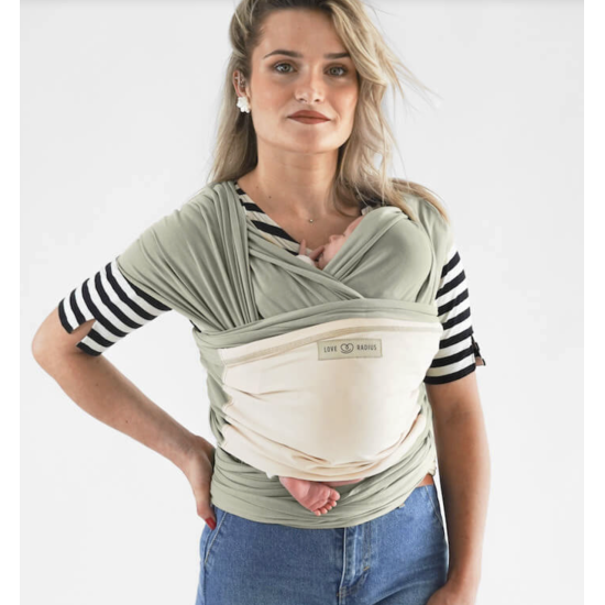 Echarpe originale - Argile poche crème - Love Radius