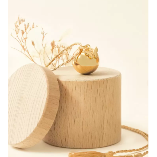 Bola de grossesse - Miracle sur cordon - Or jaune - Ilado