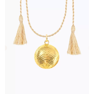 Bola de grossesse Arc-en-ciel sur cordon - Or jaune - Ilado