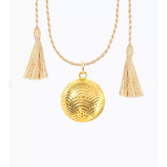 Bola de grossesse Arc-en-ciel sur cordon - Or jaune - Ilado
