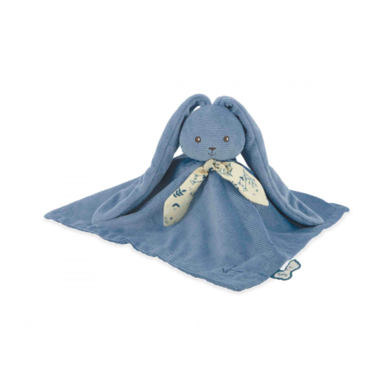 Doudou Lapin bleu horizon - 30 cm - Kaloo