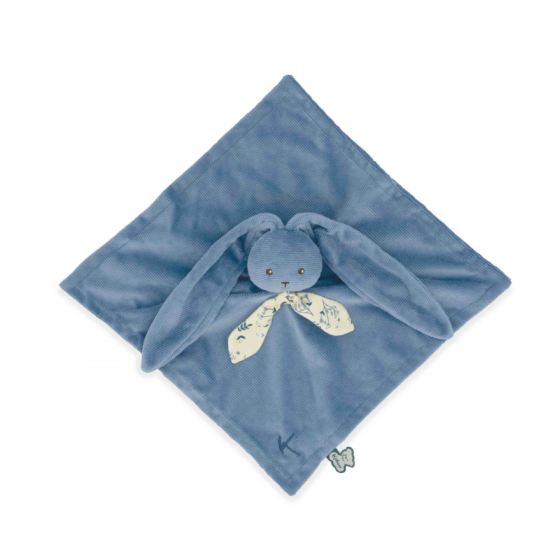 Doudou Lapin bleu horizon - 30 cm - Kaloo