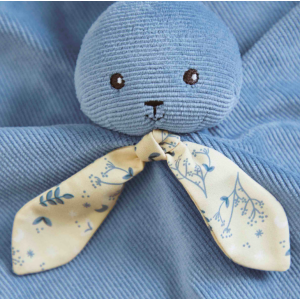 Doudou Lapin bleu horizon - 30 cm - Kaloo