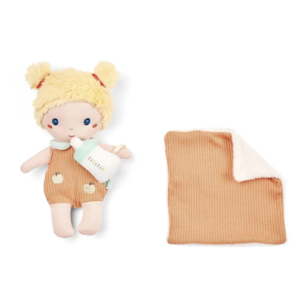 Poupée en tissu - Méla et son couffin 21 cm - Lilliputiens