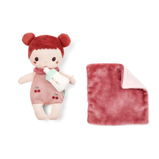 Poupée en tissu - Mio et son couffin 21 cm - Lilliputiens
