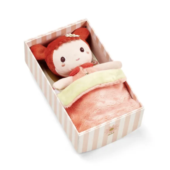 Jil - Petite poupée en tissu 18 cm- Lilliputiens