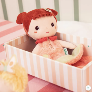 Jil - Petite poupée en tissu 18 cm- Lilliputiens