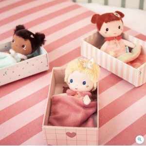 Jil - Petite poupée en tissu 18 cm- Lilliputiens