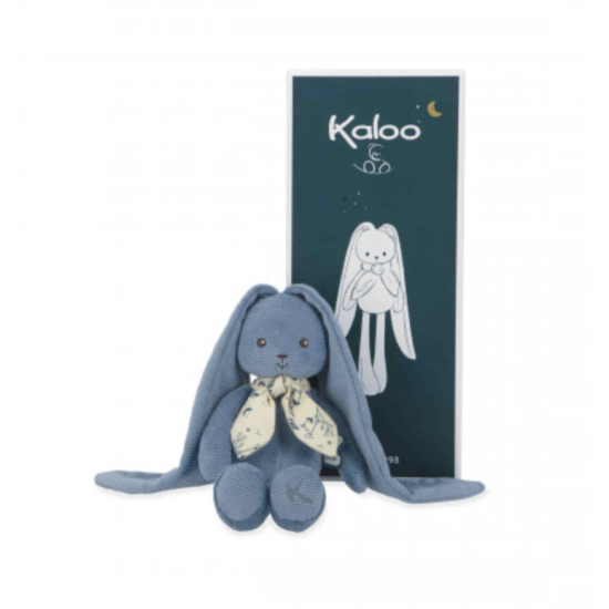 Peluche lapin pantin 25 cm - Bleu horizon - Kaloo