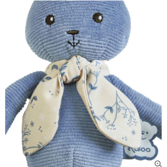 Peluche lapin pantin 25 cm - Bleu horizon - Kaloo