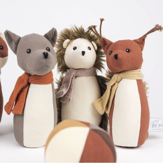 Jeu de quilles - Amis de la forêt - Egmont Toys
