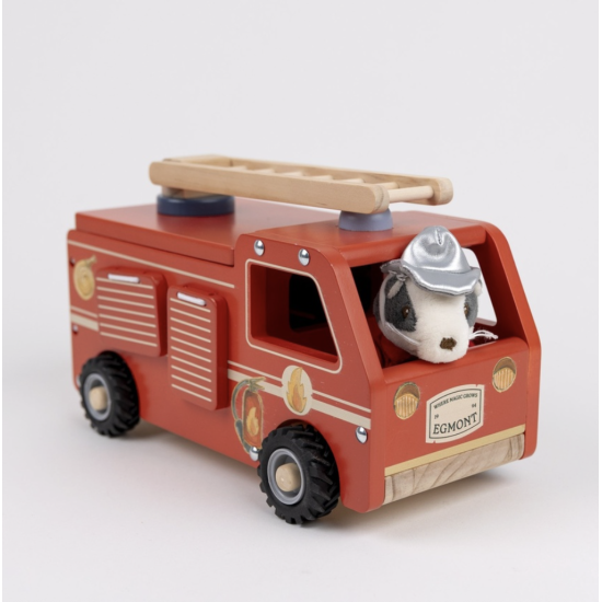 Camion pompier avec son ami miniature - Egmont Toys