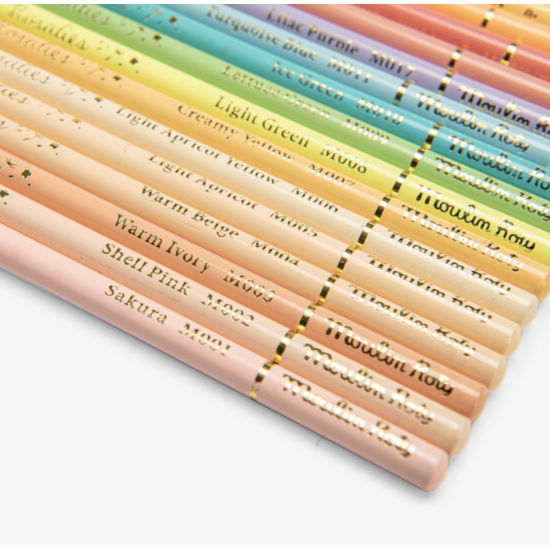 50 crayons de couleur - Les Rosalies - Moulin Roty