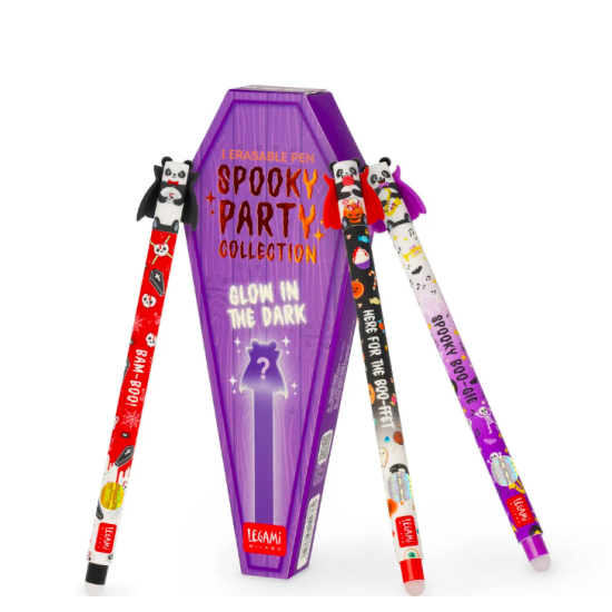 Stylo gel effaçable Halloween - Spooky Party - Edition limitée - Legami