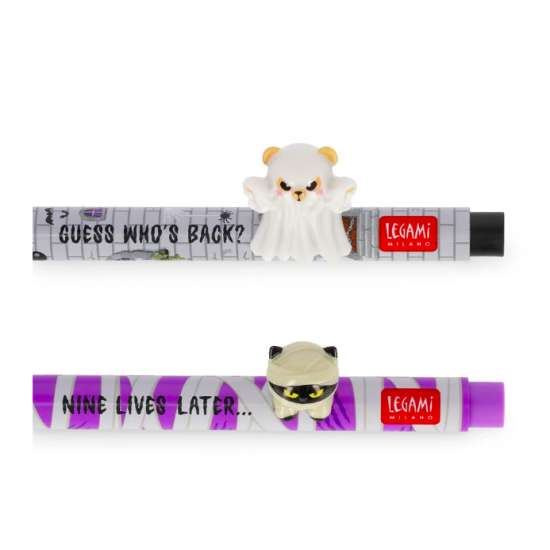 Stylos gel Lovely Friends Spooky Party édition limitée Halloween - Legami
