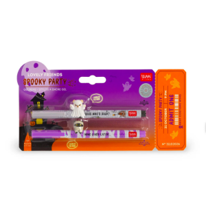 Stylos gel Lovely Friends Spooky Party édition limitée Halloween - Legami